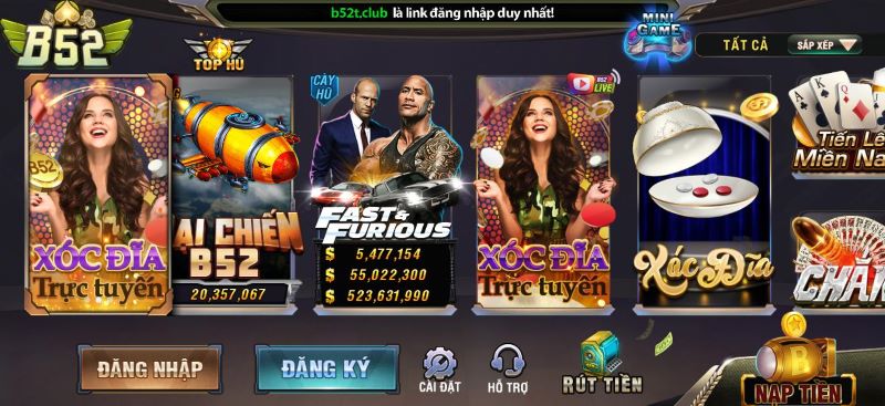 Hướng dẫn cách tham gia chơi game slot B52 đơn giản