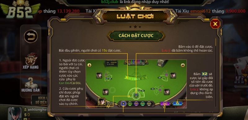 Luật chơi bài xì online chuẩn nhất hiện nay