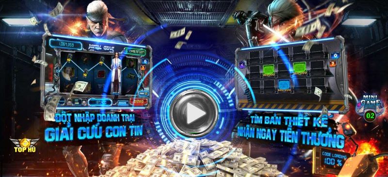 Cược thủ săn thưởng khủng với tựa game Metal qear