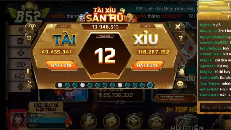 Quy tắc chơi game Tài xỉu online - cầu lặp