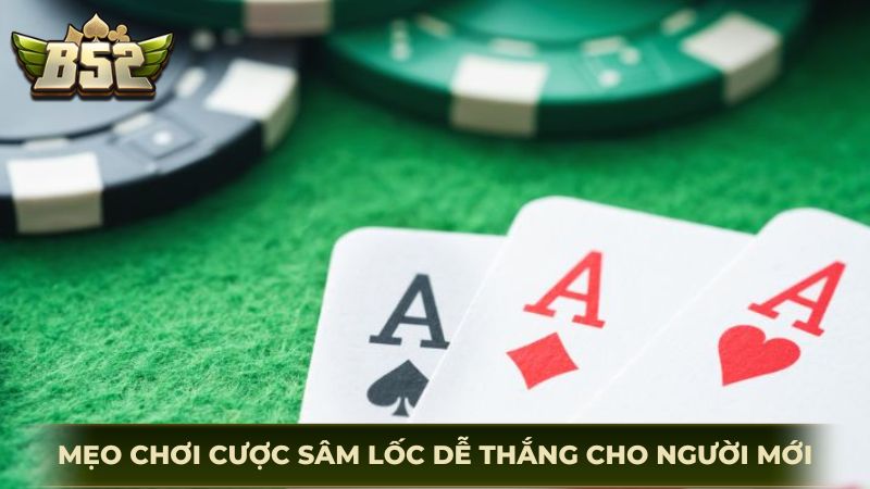 Mẹo chơi trò cược sâm lốc dễ thắng cho người mới